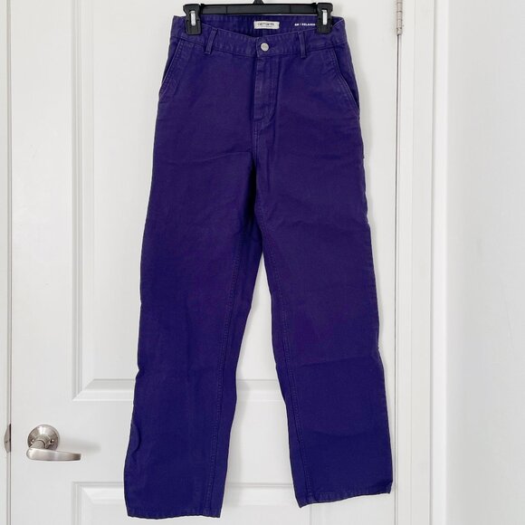 Carhartt WIP Pierce Pant Straight, Size 26,  Purple/Aura - Picture 5 of 6